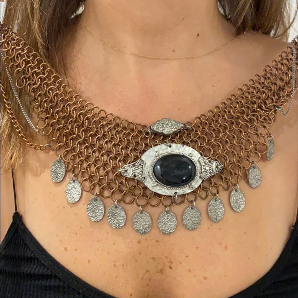 Free people necklace with tags